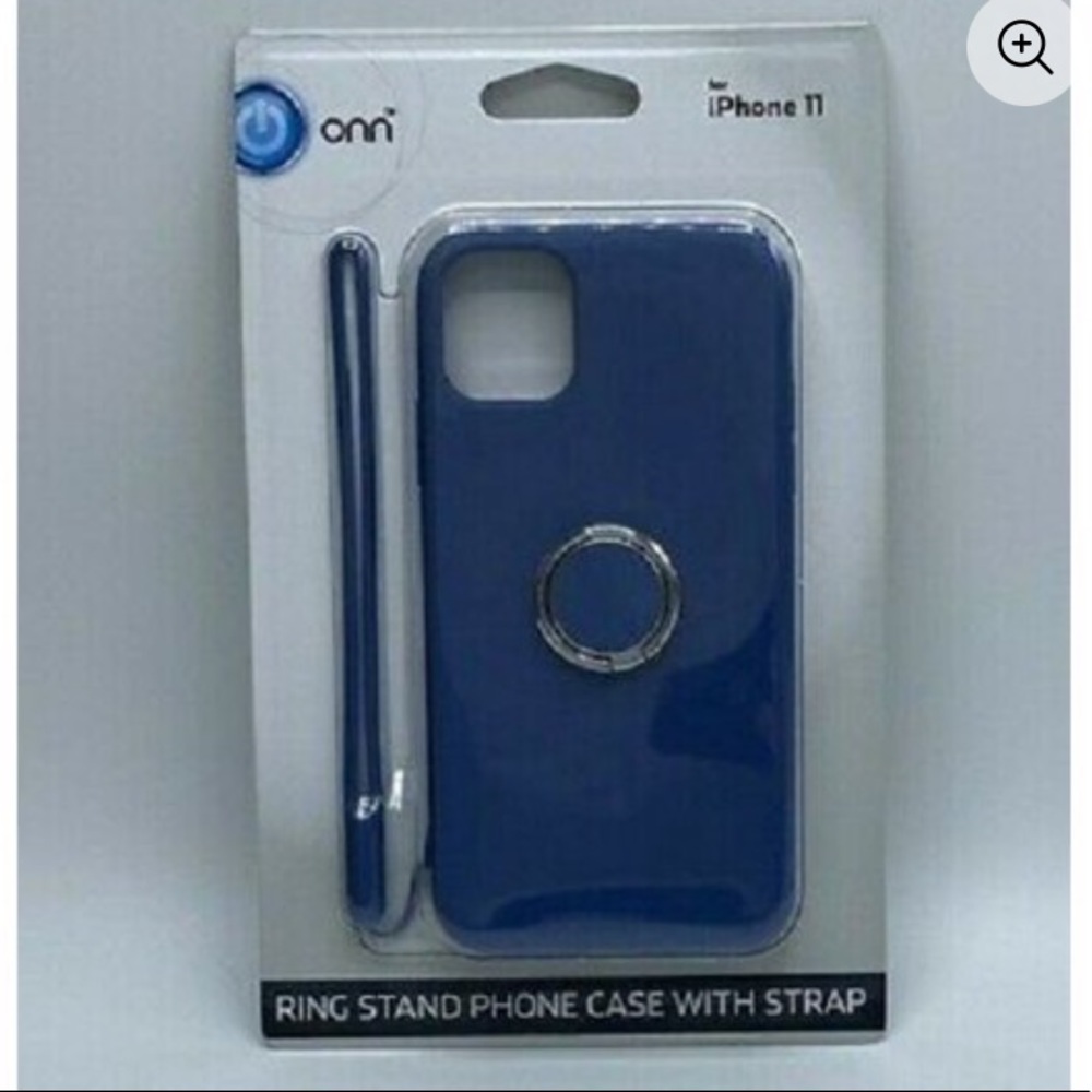 💜Onn iPhone 11 Ring Stand Phone Case with strap